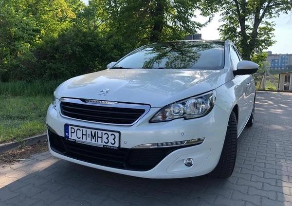 Peugeot 308 cena 33500 przebieg: 264000, rok produkcji 2016 z Chodzież małe 106